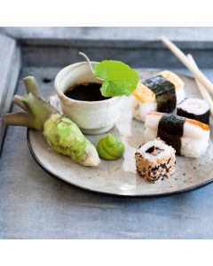 Echter Wasabi (Wasabia japonica) Mephisto Green